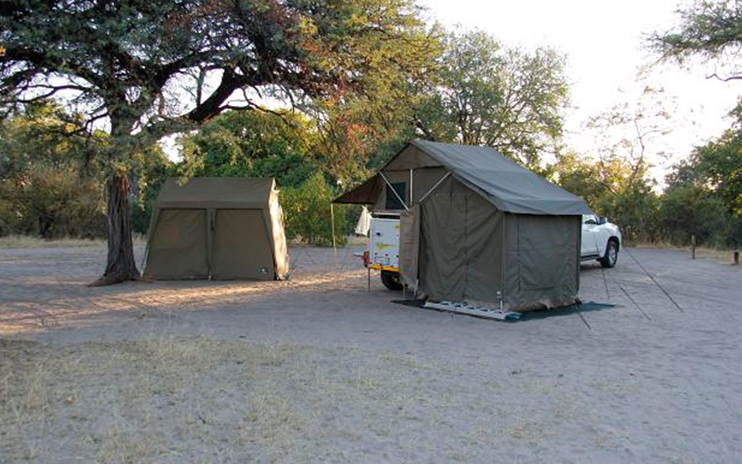Camping Botswana Khumaga Wild Life Camp